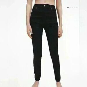 Calvin Klein Black High Rise Skinny Jeans